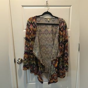 2/$20 Energe Open-Front Cardigan Western